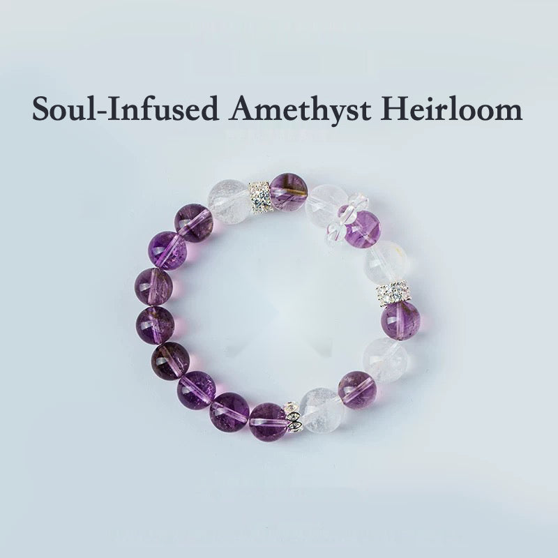 Amethyst Harmony Bracelet – “Soul Resonance”