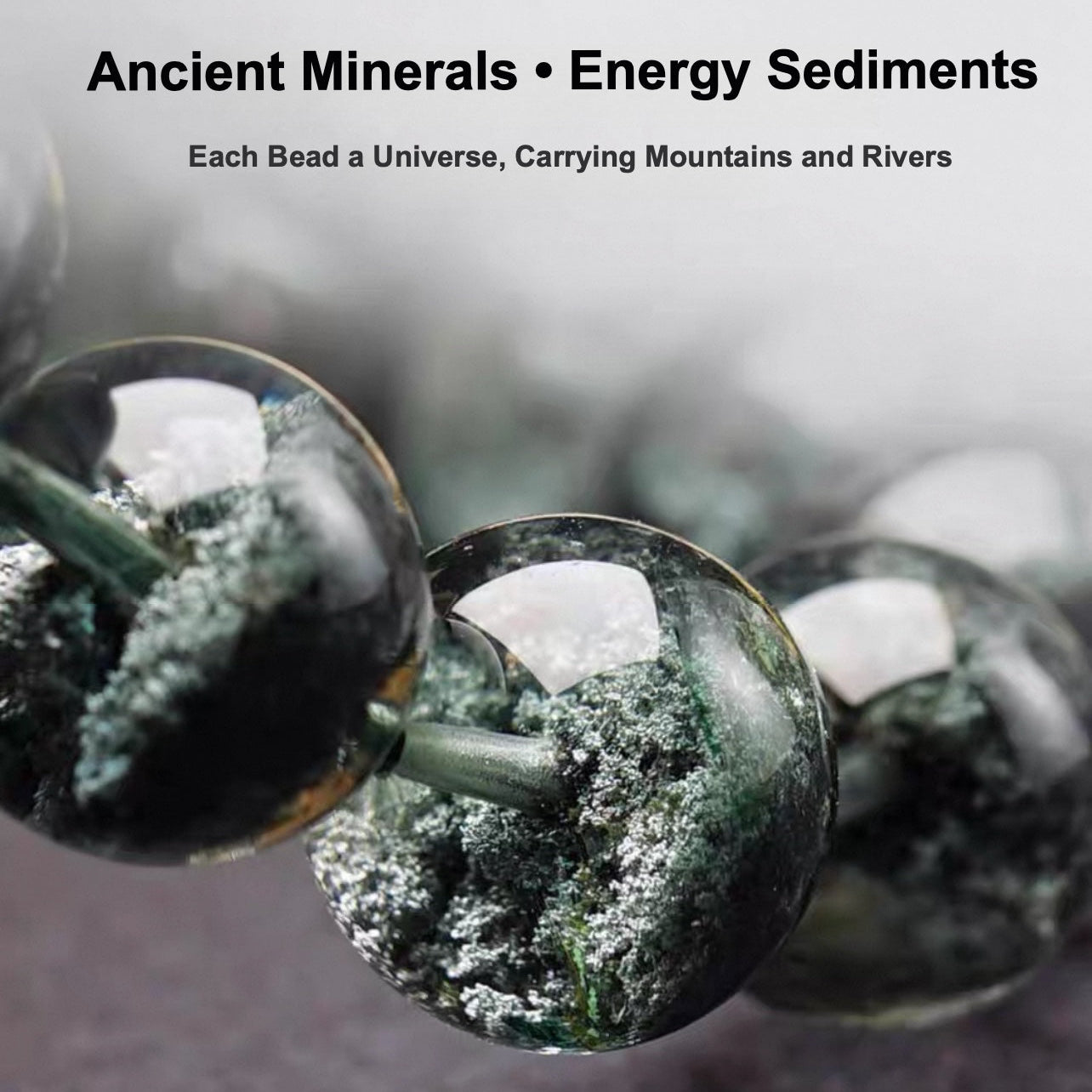 Green Phantom Quartz Bracelet – Wealth Manifestation Bowl