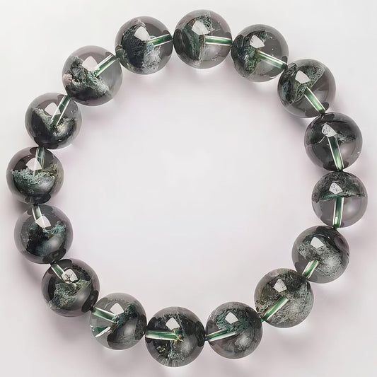 Green Phantom Quartz Bracelet – Wealth Manifestation Bowl