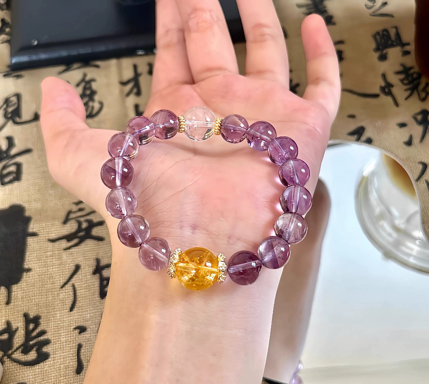 Amethyst Harmony Bracelet – Focus, Prosperity & Clarity