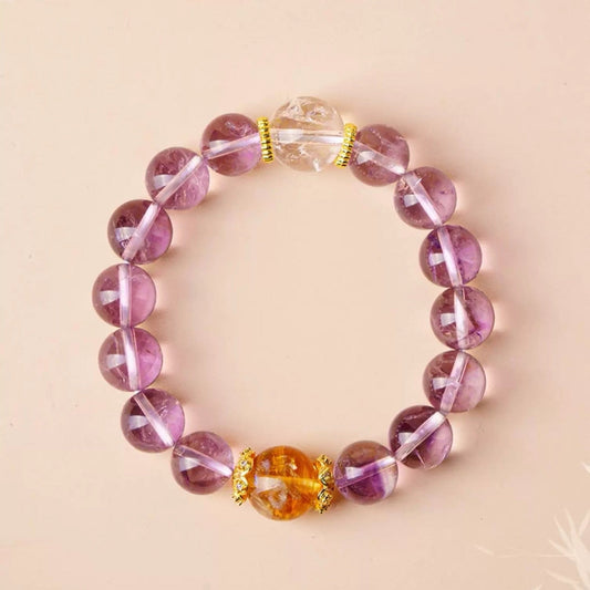 Amethyst Harmony Bracelet – Focus, Prosperity & Clarity