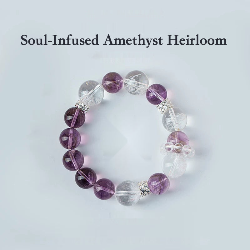 Amethyst Harmony Bracelet – “Soul Resonance”